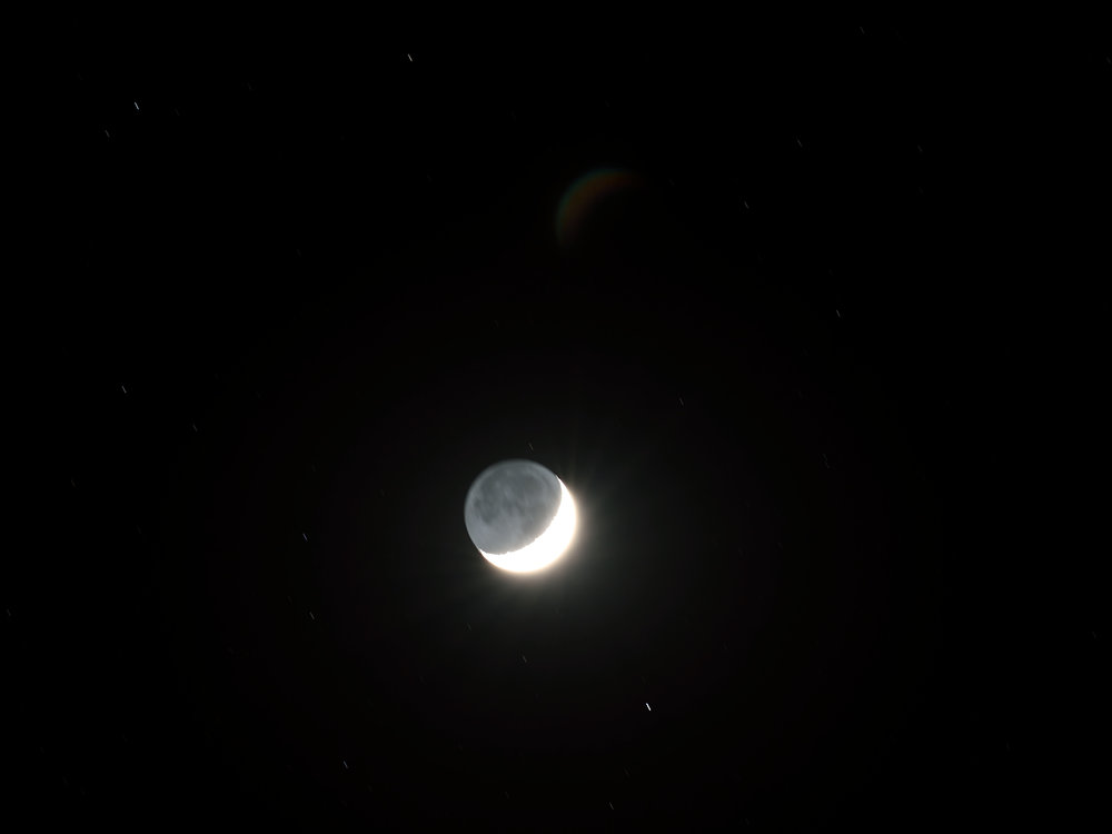 Moon on May 21, 2015 with Venus