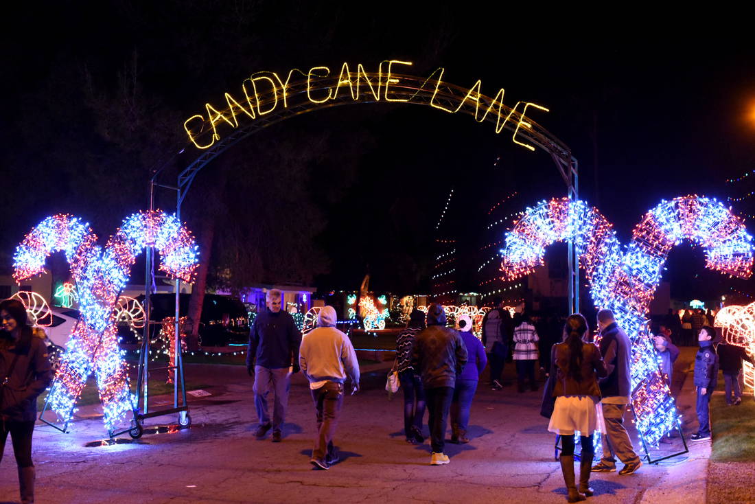 Candy Cane Lane in Winterhaven