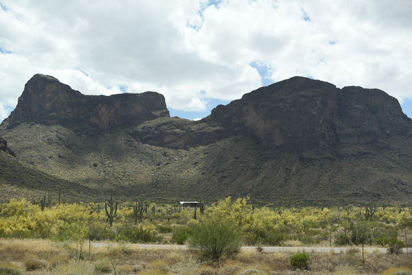 Desert peaks on the way to Tucson
