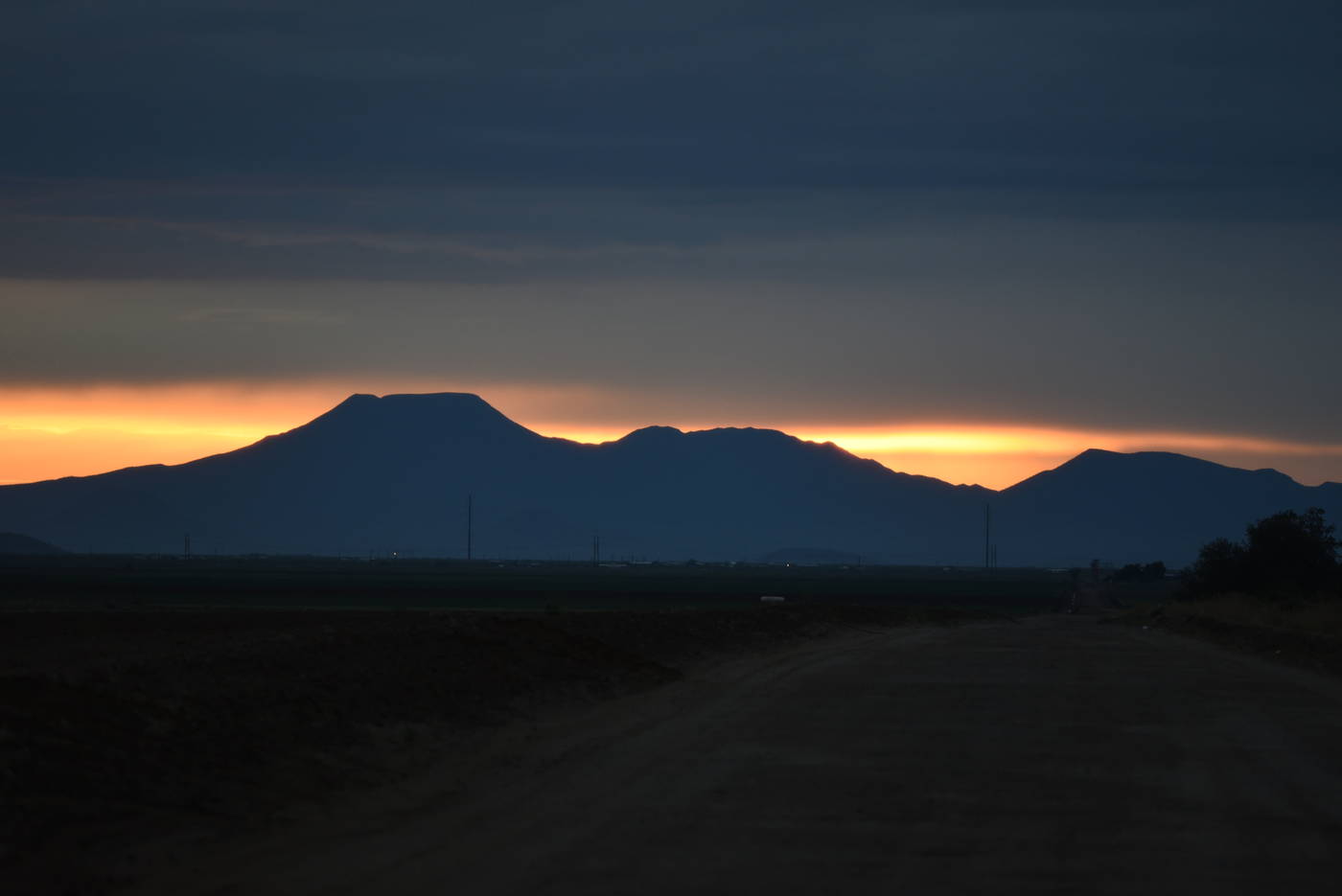 Sonoran Desert sunset